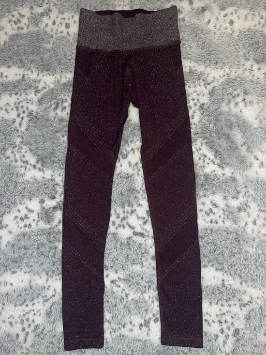 Athleta Twilight Tight Leggings - Plum XS - Picture 2 of 4
